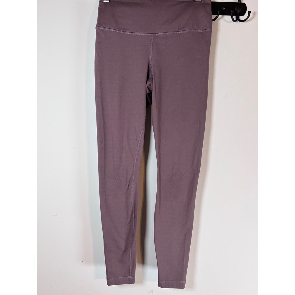 Yogalicious Lux Mauve Purple High Waisted Yoga Leggings Womens Small RN144527